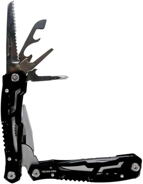 TNPMTool - Multi-Purpose Tool, 12-in-1 Multi-Tool, Stainless Steel, 1/pkg