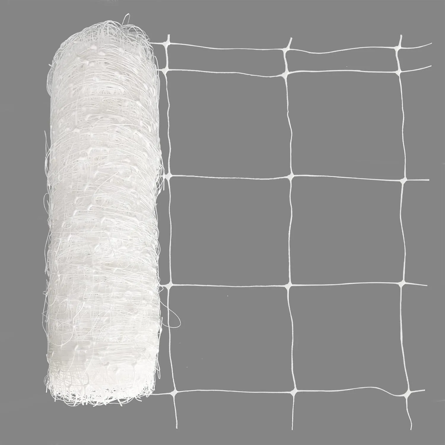 Toolazy Plastic Trellis Netting - 47''x328',Heavy-Duty Garden Netting Roll for Climbing Plants, Melons, Vegetables, and Grape Racks, Perfect for Hydroponic Gardening