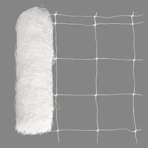 Toolazy Plastic Trellis Netting - 47''x328',Heavy-Duty Garden Netting Roll for Climbing Plants, Melons, Vegetables, and Grape Racks, Perfect for Hydroponic Gardening