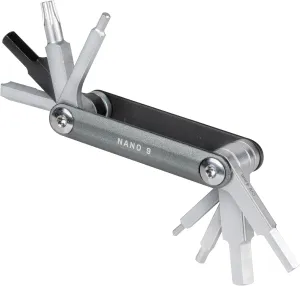 Topeak Nano 9 Multi-Tool - Compact CNC-Made Portable Tool with 9 Functions - Nano 9 (9 functions)