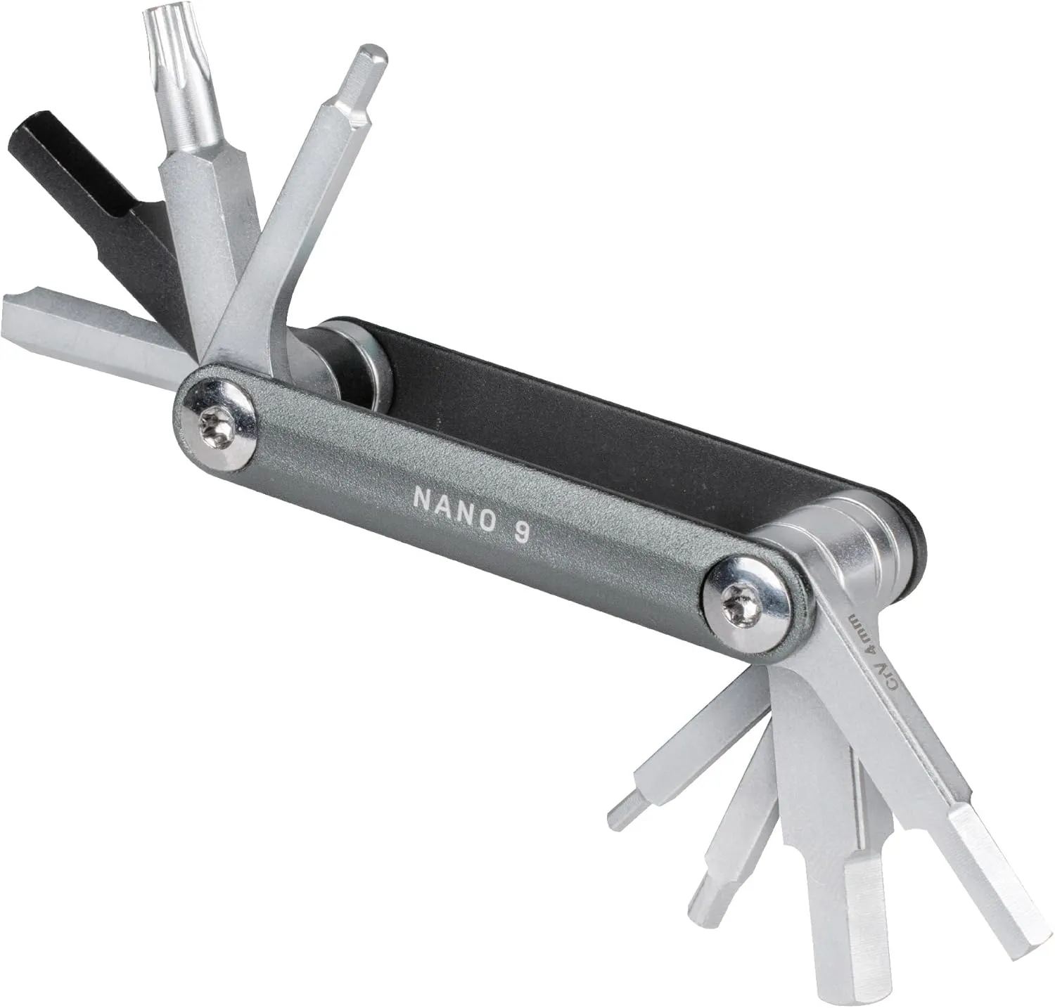 Topeak Nano 9 Multi-Tool - Compact CNC-Made Portable Tool with 9 Functions - Nano 9 (9 functions)