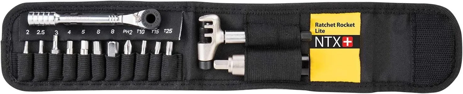Topeak Ratchet Rocket Lite NTX  for Bicycle Repair and General Maintenance, 19 Functions