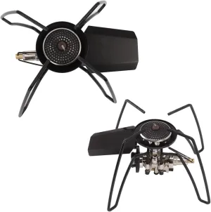 Topyond Outdoor Folding Gas Stove Mini Portable,Strong Firepower,Easy Control,BBQ & Camping Gas Stove,Efficient & Practical,Firepower Adjustment,Stable Support,Compact Size,Includes Storage Bag