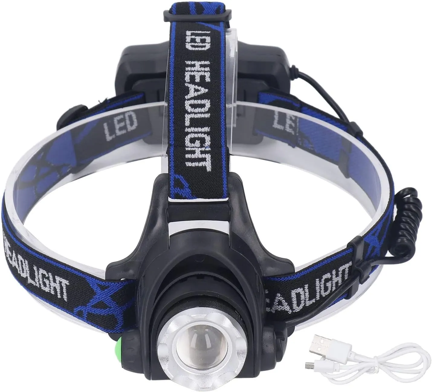 Topyond Waterproof LED Headlamp - High Brightness, Adjustable 3 Modes, Working Light for Outdoor Activities