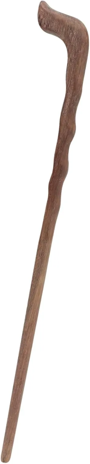 Totority 1pc Portable Solid Wood Trekking Pole -Skid Alpenstock for Hiking Lightweight and Easy to Assemble Ergonomic Design for Hand for Convenient Carrying