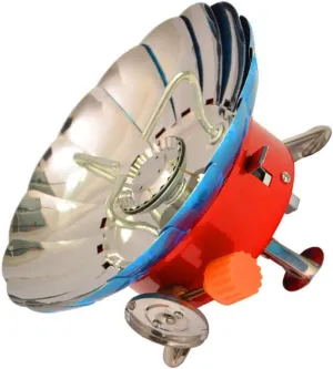 Totority Backpacking Stove Portable Gas Stove Windproof Plate Design for Outdoor Adventures
