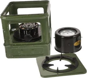 Totority Portable Kerosene Stove for Camping Compact Barbecue Heater with Durable Construction for Outdoor Cooking Fire Making and Bbq Use Easy to Carry and Store