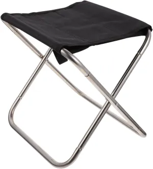 Toyvian 1Pc Portable Outdoor Folding Fishing Stool Lightweight Camping Chair for Hiking Travel Outdoor Activities Type Stability Design