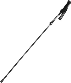 Travel Trekking Pole Aluminum Alloy Hiking Poles Trekking Poles Strong Lightweight Walking Sticks for Camping Outdoor Activities(Black,110cm)