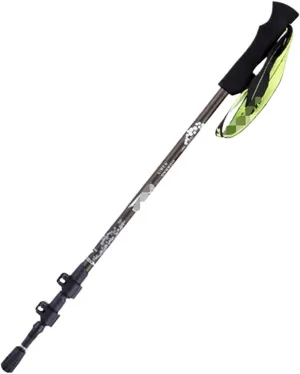 Travel Trekking Pole Carbon Fiber Trekking Poles Strong Lightweight Adjustable Walking Sticks for Hiking Camping Outdoor Activities(G)