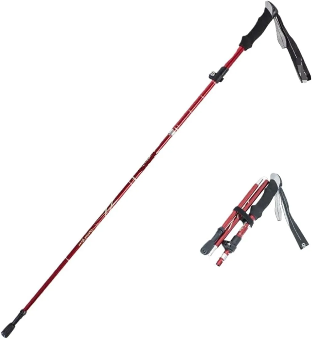 Travel Trekking Pole Lightweight Trekking Poles Aluminum Alloy Hiking Poles Walking Sticks Adjustable for Camping Outdoor Activities