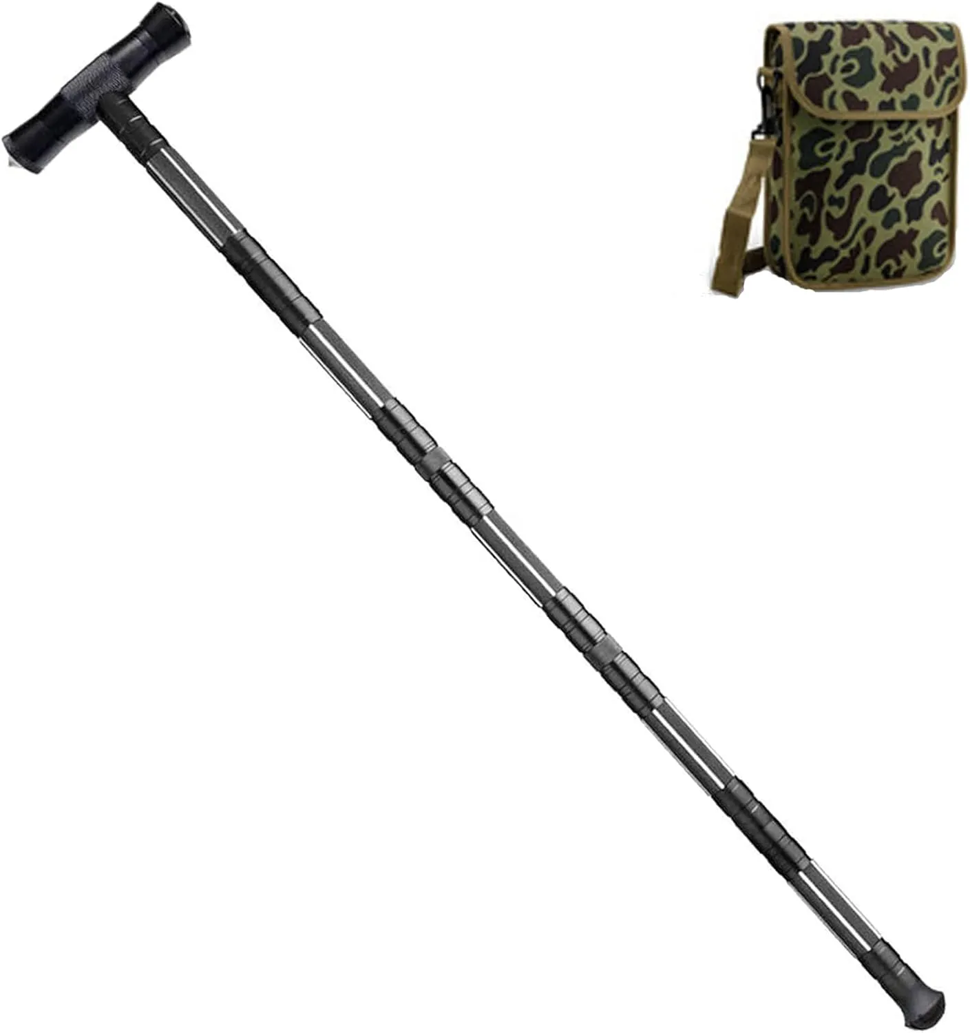 Trekking Poles Alpenstocks Walking Poles Multi Function Aluminum Alloy Hiking Sticks for Climbing Camping Backpacking Outdoor
