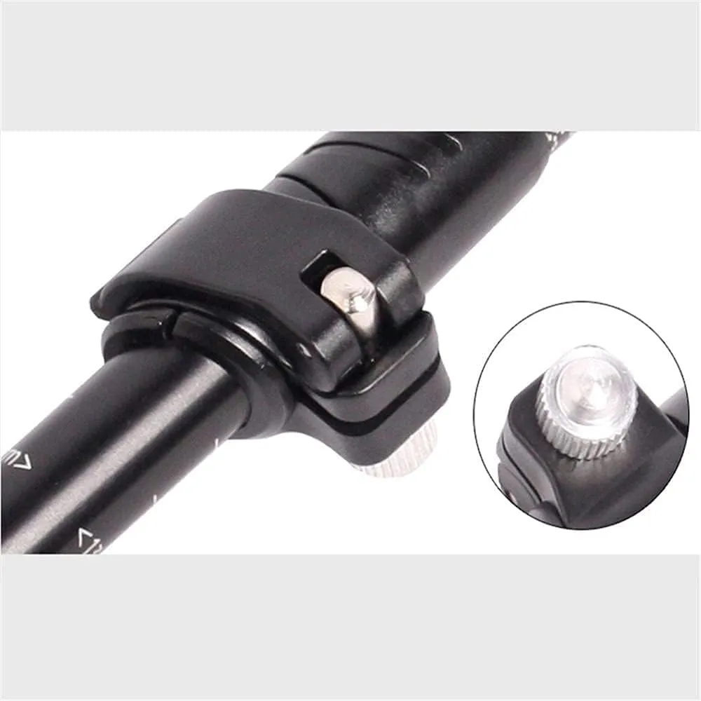 Trekking Poles, Aluminum Alloy Hiking Poles with Quick Lock System, Telescopic Hiking Stick for Camping Mountaining