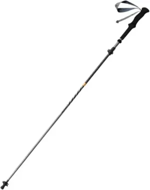 Trekking Poles Carbon Fiber Pattern Aluminum Alloy Five-Section Folding Lightweight Walking Sticks Climbing