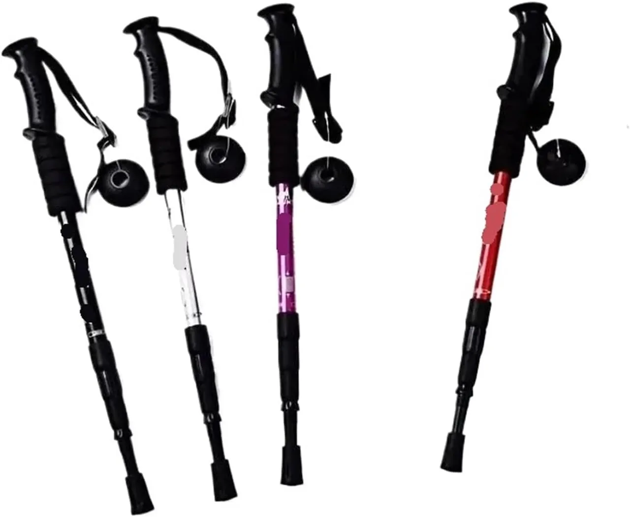 Trekking Poles Foldable Hiking Pole Suitable Outdoor Camping Mountaineering Backpacking and Trip