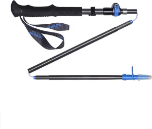 Trekking Poles, Foldable Telescopic Light Hiking Trekking Poles, Strong Earthquake-Resistant Outdoor Trekking Poles, Easy to Carry and Store (Blue 1pcs)