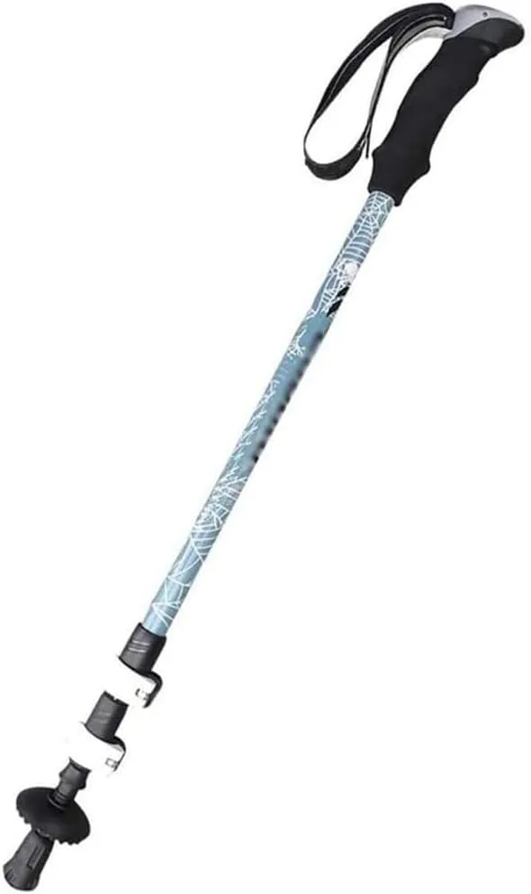 Trekking Poles, Hiking Poles - Adjustable Walking Sticks, Aluminum Alloy Trekking Sticks, Quick Lock System, Suitable for Hiking, Camping, Climbing, Outdoor