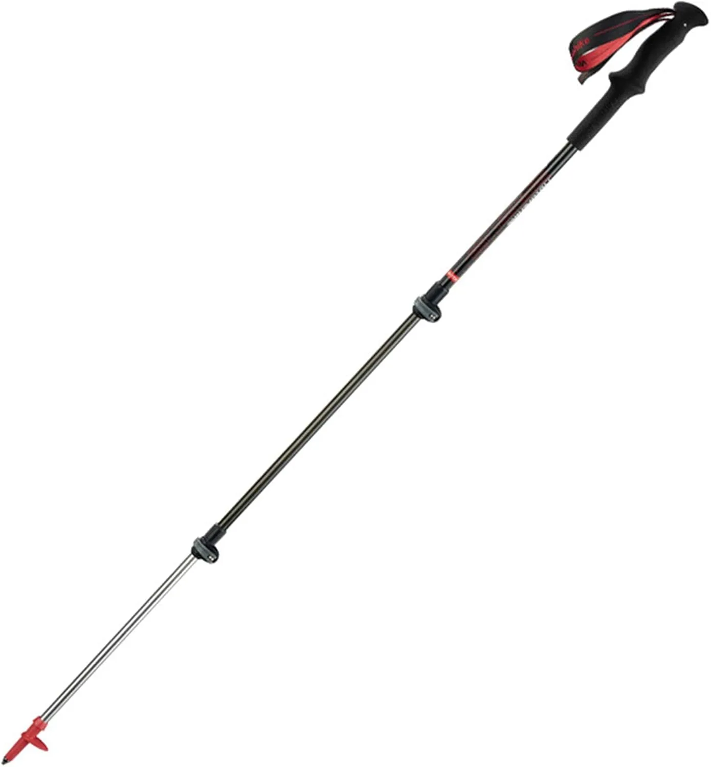 Trekking Poles, Light and Retractable Hiking Trekking Poles, Adjustable 66-135Cm, Aluminum Alloy Shock Resistance, Soft and Comfortable Handle