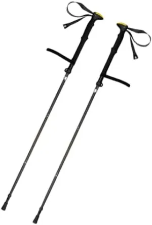 Trekking Poles Lightweight Collapsible Hiking Poles, Shock-Absorbent Walking Sticks
