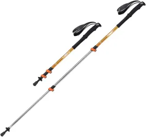 Trekking Poles- Lightweight, Strong Lightweight Aluminum,Adjustable Telescopic Quick Lock, Extended Down Grip Plus Tip Kit
