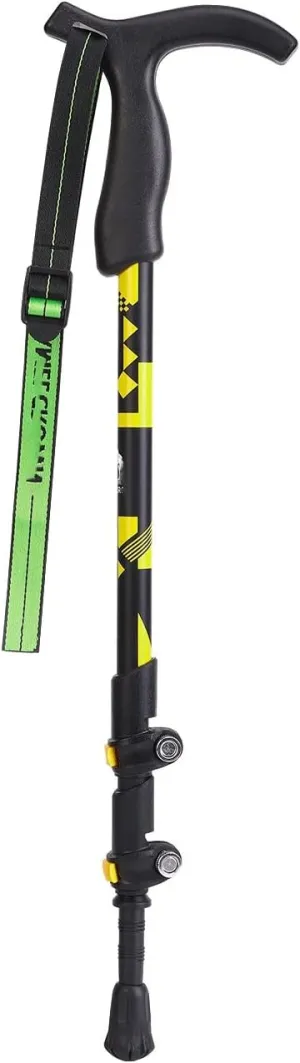 Trekking Poles - Lightweight,Shockproof Walking Stick,with Quick Lock System&Non-Slip Handle Hiking Poles, Foldable for Backpacking, Camping