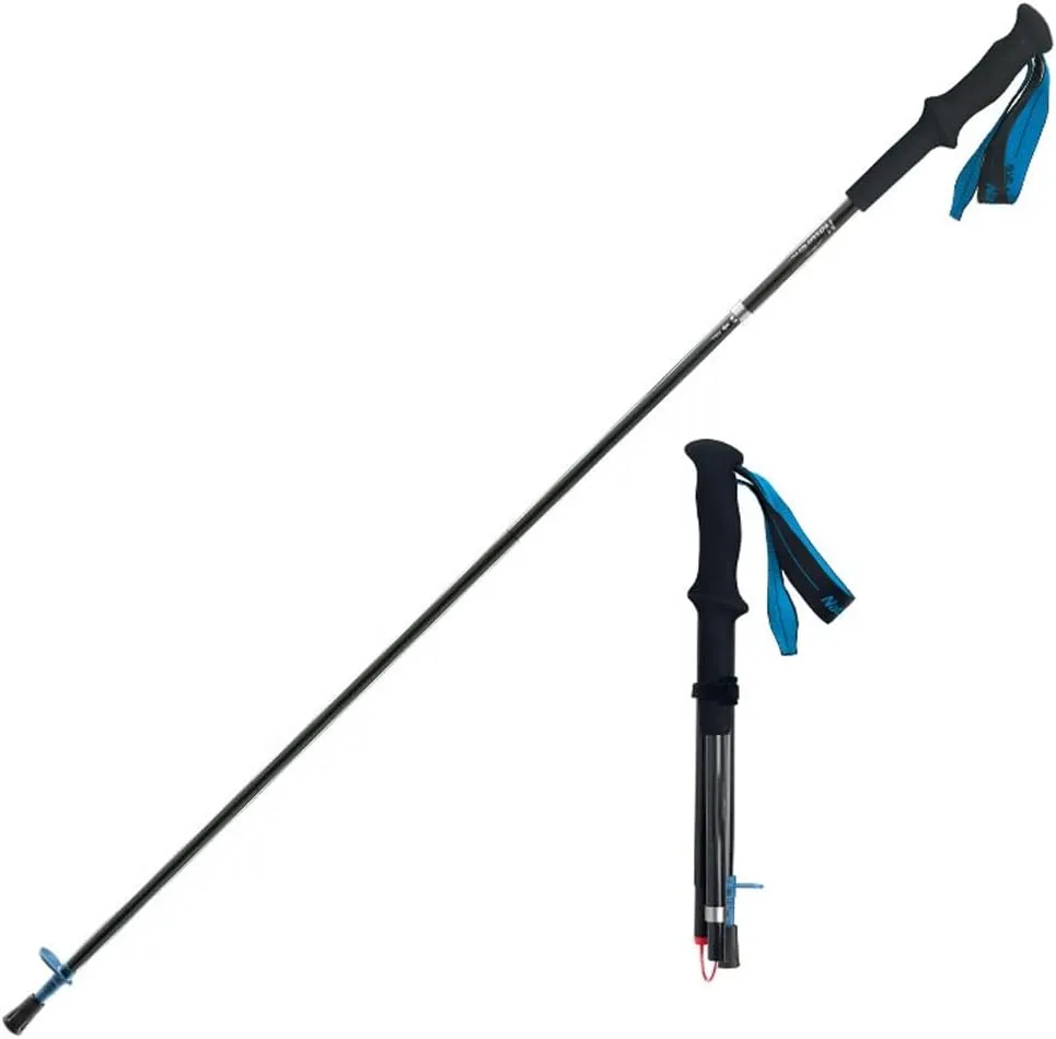 Trekking Poles- Lightweight,Ultralight Telescopic Carbon Fiber Trekking Poles,Quick Lock System&EVA Handle for Men and Women.