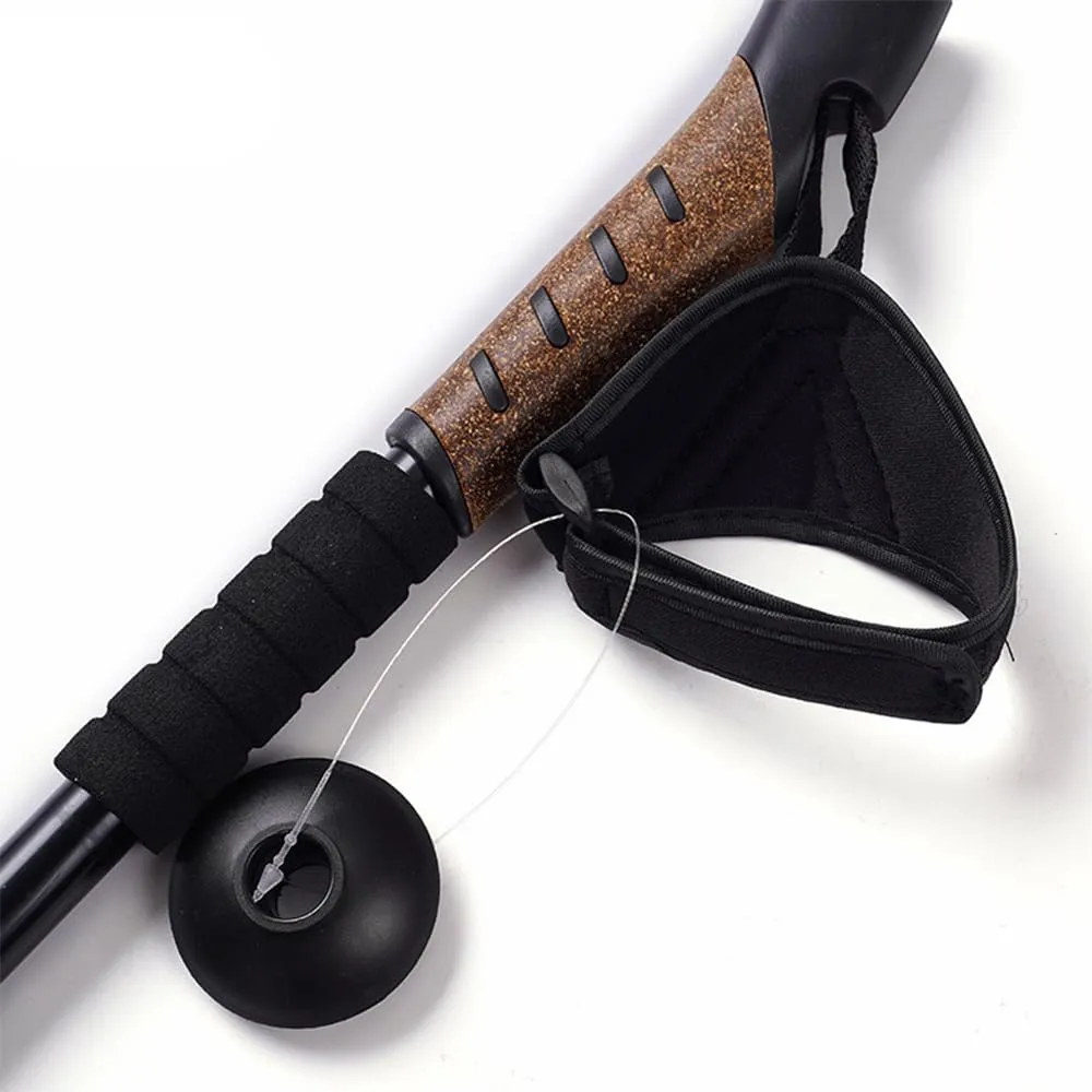 Trekking Poles Walking Sticks Adjustable Anti-Shock Nordic Hiking Alpenstock