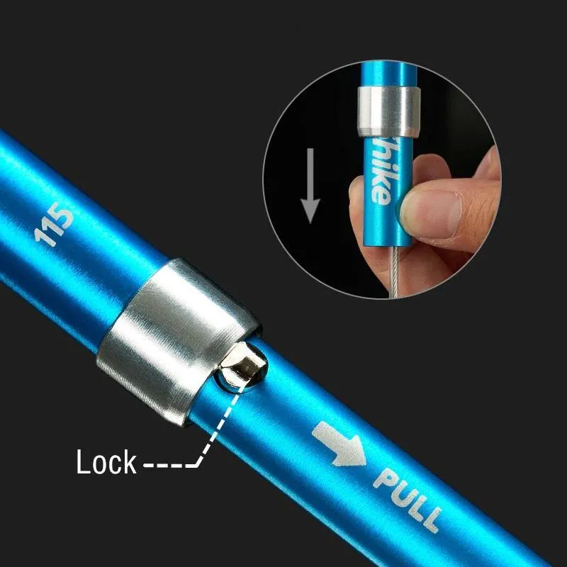 Trekking/walking Poles Folding Stick Pair