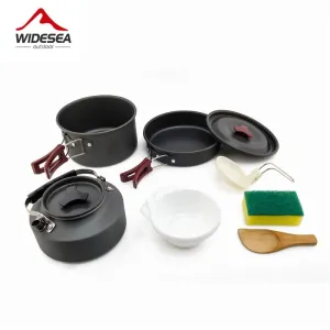 Trendy Widesea Camping cookware Outdoor set cookware Special offer