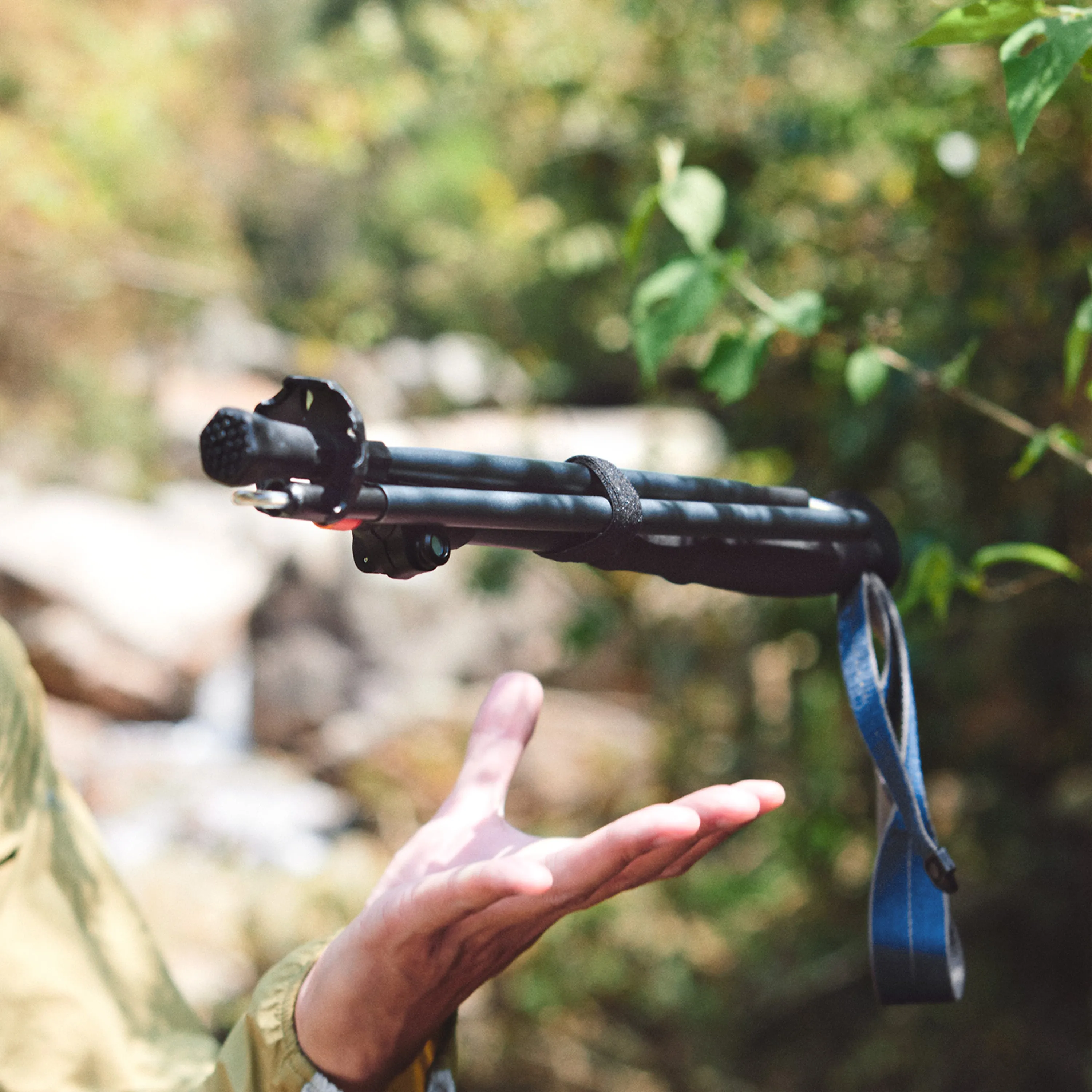 UL Connected Folding - Naturehike Trekking And Pole Aluminum Carbon Adjustable Attractive Grey Chang Feng Five-Section