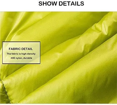 Ultra-Comfortable Waterproof Hiking Sleeping Bag, Compact & Lightweight, Warm for Outdoor Adventures