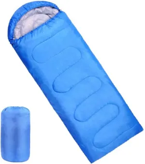 Ultra Light Sleeping Bag for Backpacking Compartment for Adults 170T Envelope 4 Seasons Hooded Travel Dirt-Proof Spacious and Comfortable Warm and Windproof