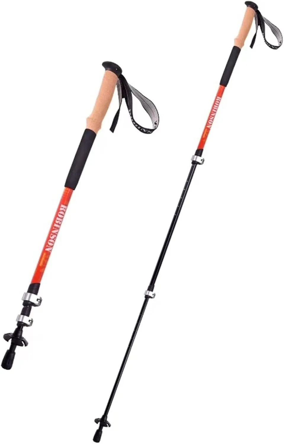 Ultra-Lightweight Portable Aluminium Alloy Telescopic Hiking Poles - Perfect for Outdoor Sports & Cross-Country Walking