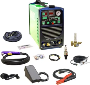 UltraArc 205 200 Amp Multi Process Welder TIG Stick Pulse 50 Amp Plasma Cutter Dual Voltage 110v/220v