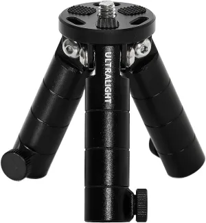 Ultralight 2.3oz/67g Trekking Pole Tripod Adapter Only - The Stool ULTripod Aluminum - Turn Trekking Poles or Branches into Camera Tripod - The Lightest Tripod for Hiking and Speed Guaranteed