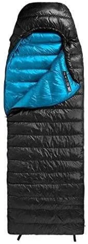 Ultralight Backpacking Sleeping Bag for Adults, Goose Down Winter Sleeping Bag, Waterproof & Warm for Cold Weather Camping