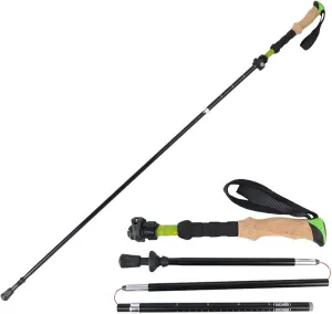 Ultralight Trekking Poles,Trekking Poles Collapsible, Poles Multifunctional Alpenstocks, Multipurpose Telescopic Trekking Poles, Sticks with Quick Lock System, Lightweight Aircraft-Grade Al