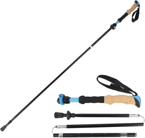 Ultralight Trekking Poles,Trekking Poles Collapsible, Poles Multifunctional Alpenstocks, Multipurpose Telescopic Trekking Poles, Sticks with Quick Lock System, Lightweight Aircraft-Grade Al
