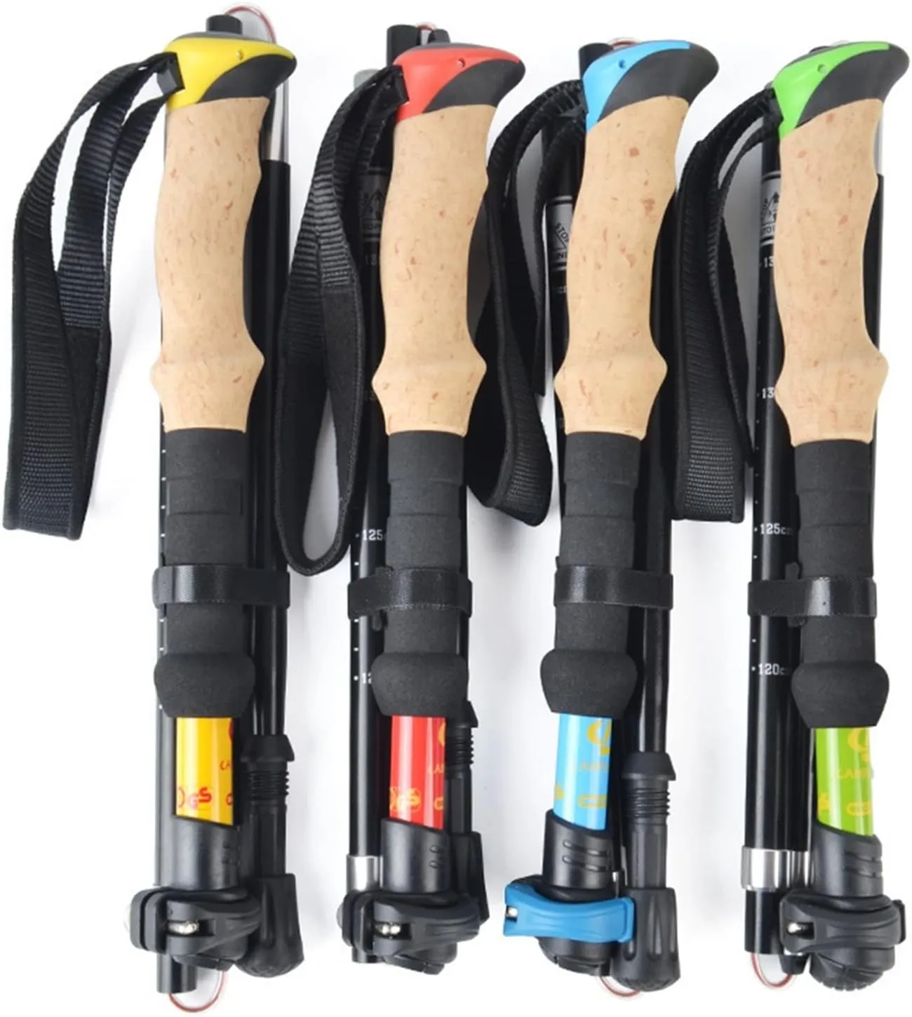 Ultralight Trekking Poles,Trekking Poles Collapsible, Poles Multifunctional Alpenstocks, Multipurpose Telescopic Trekking Poles, Sticks with Quick Lock System, Lightweight Aircraft-Grade Al