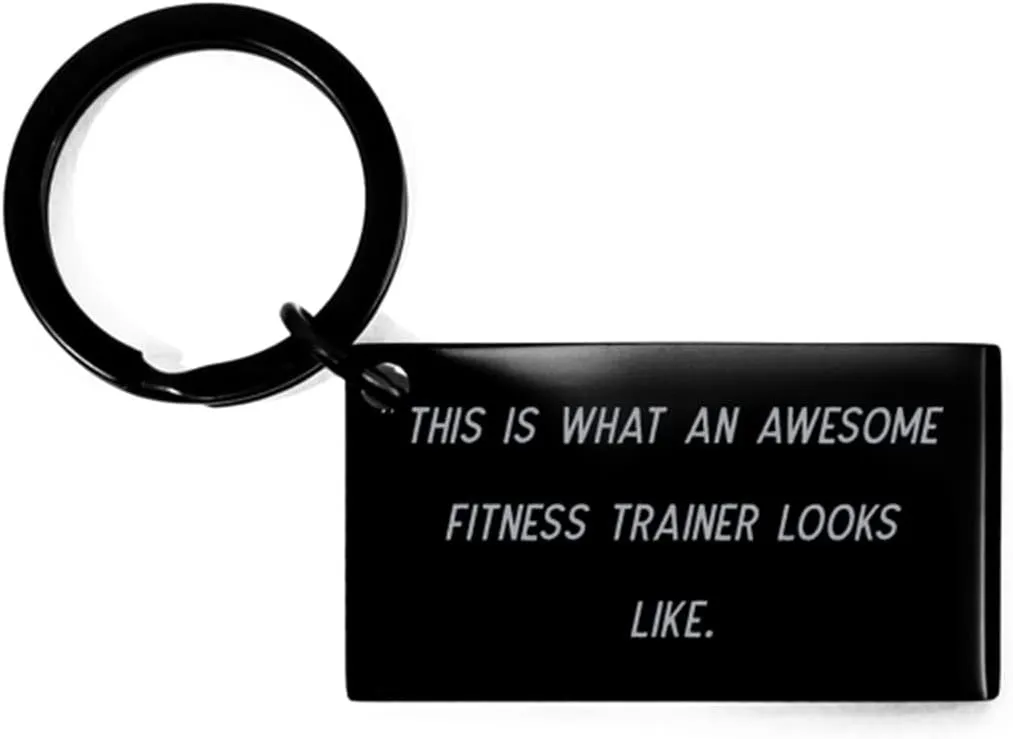 Unique Fitness Trainer Gifts, This is What an Awesome Fitness, Brilliant Graduation Keychain Gifts for Coworkers from Boss, Weight Loss, Healthy Eating, Exercise, Fitness Motivation, Fitness