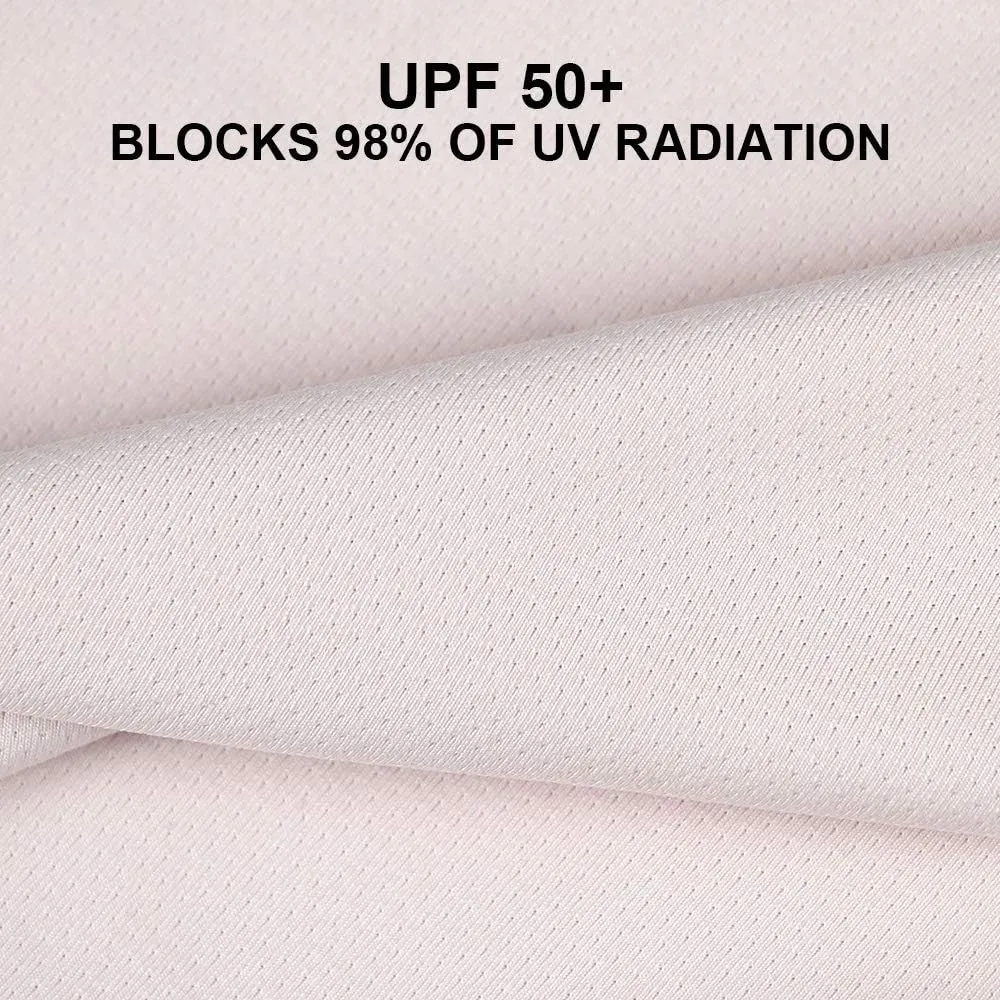 Unisex UV Protective Fingerless Gloves UPF 50  Summer Sun Glove for Outdoor Fishing Cycling Hiking Driving Kayaking