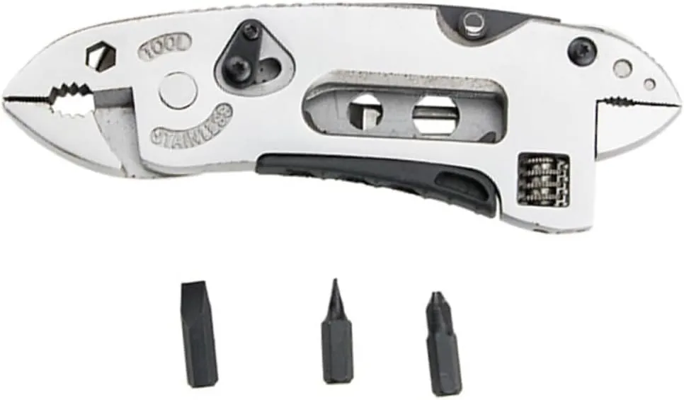 Uonlytech Camping Adjustable Wrench Set Multi Purpose Wrench Multi Tool Survival Gear