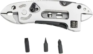 Uonlytech Camping Adjustable Wrench Set Multi Purpose Wrench Multi Tool Survival Gear