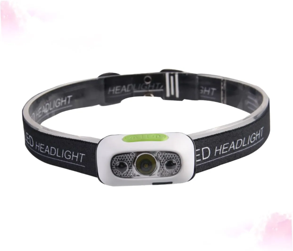 UPKOCH Headlamp with Motion Sensor Rechargeable Headlight for Camping Hiking Running Bicycle Outdoor Activities Hands- Flashlight