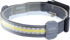 USB LED Head Torch,-Low Profile Durable Elastic Headlamp, Lightweight Design, Waterproof, Bright LED Lights, 3 Modes, for Running, Hiking