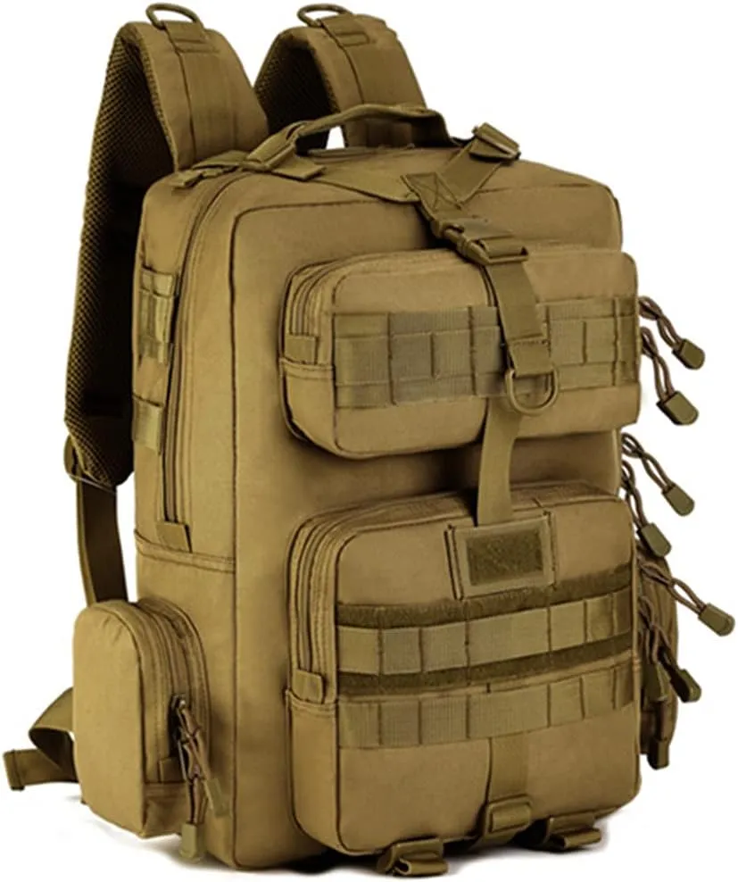 USDBE Military Army Tactical Backpack 14 Inches Laptop Rucksack Outdoor Camping Hiking Camouflage Bag