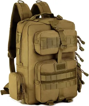 USDBE Military Army Tactical Backpack 14 Inches Laptop Rucksack Outdoor Camping Hiking Camouflage Bag