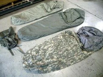 USGI ARMY ISSUE TENNIER INDUSTRIES 5 PIECE MODULAR SLEEP SYSTEM ACU