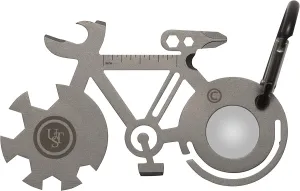 ust Tool-a-Long Carabiner Clip Multi-Tool Bundle Featuring a Themed Collection of Compact Stainless Steel Tools! (Travel, Trek, Transport)