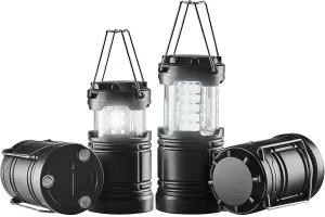 VEVOR LED Camping Lantern, All-in-one, 1000LM, 360° Illumination, 4 Lighting Modes, Rechargeable Outdoor Flashlight, USB Charging, Durable Robust Light, Ideal for Hiking Fishing Outages Car Repairs